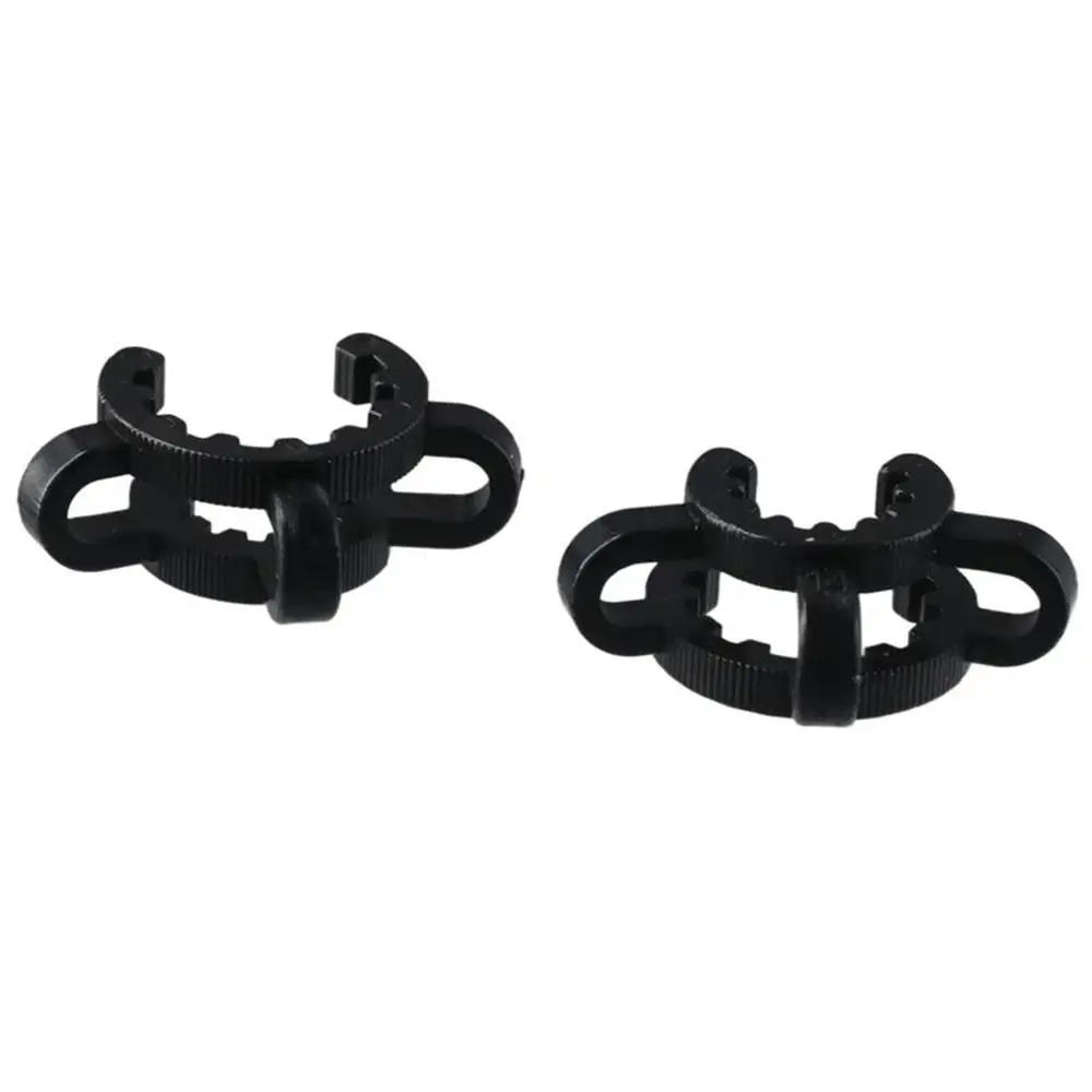 14mm Lab Keck Clamp High Quality Plastic Black Mounting Clips Keck Clips 14/20 or 14/35 Glass Taper Joints