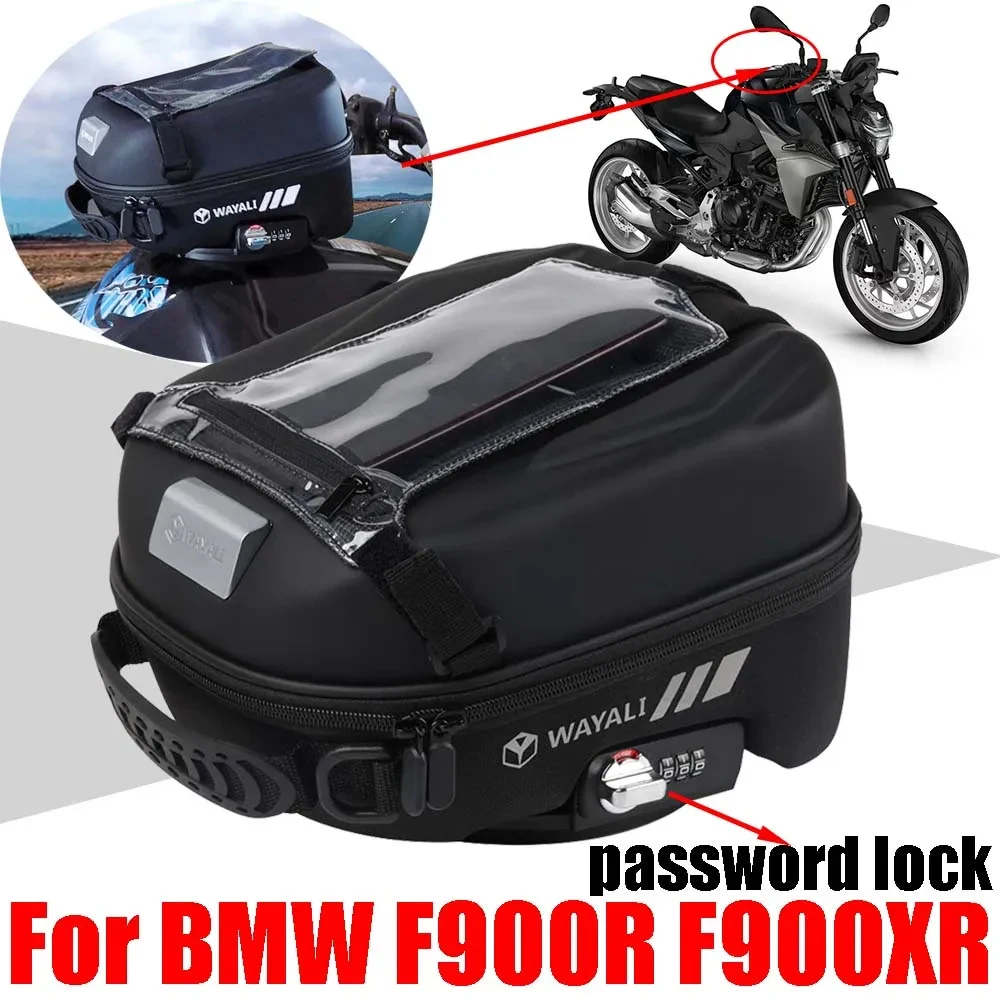 

For BMW F900R F900XR F900 F 900 R XR F 900R 900XR Accessories Tank Bag Luggage Backpack Motorcycle Tanklock Phone Storage Bag