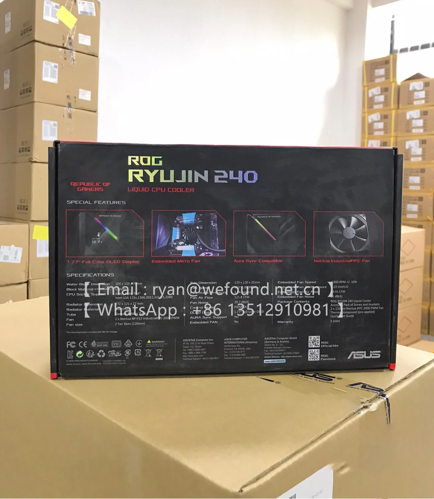 ROG RYUJIN 240 Liquid CPU Cooler
