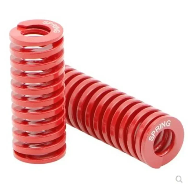 2PCS Red Medium Load OD 16mm ID 8mm 16 x 8 20/25/30/35/40/45/50/55/60 Spiral Stamping Compression Die Spring