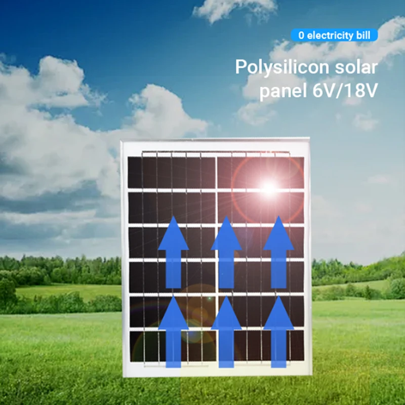 25W-200W Integrated Solar Projector IP65/67 LED Flood Light for Garden Aluminum & Glass Body Solar Powered for Outdoor Use