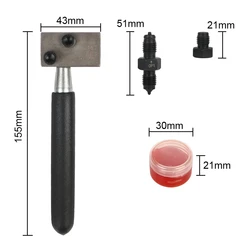 Car Brake Copper Pipe Flaring Tool 3/16inch SAE Riveter Brake Line Reamer Maintenance Truck Motorcycle Accessories