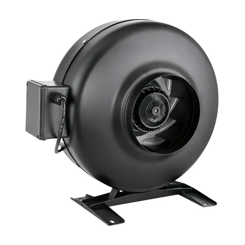Hydroponic 8 Inch Customization Mixed Flow In-line Duct Fan for Grow Tent Silent Extractor Fan