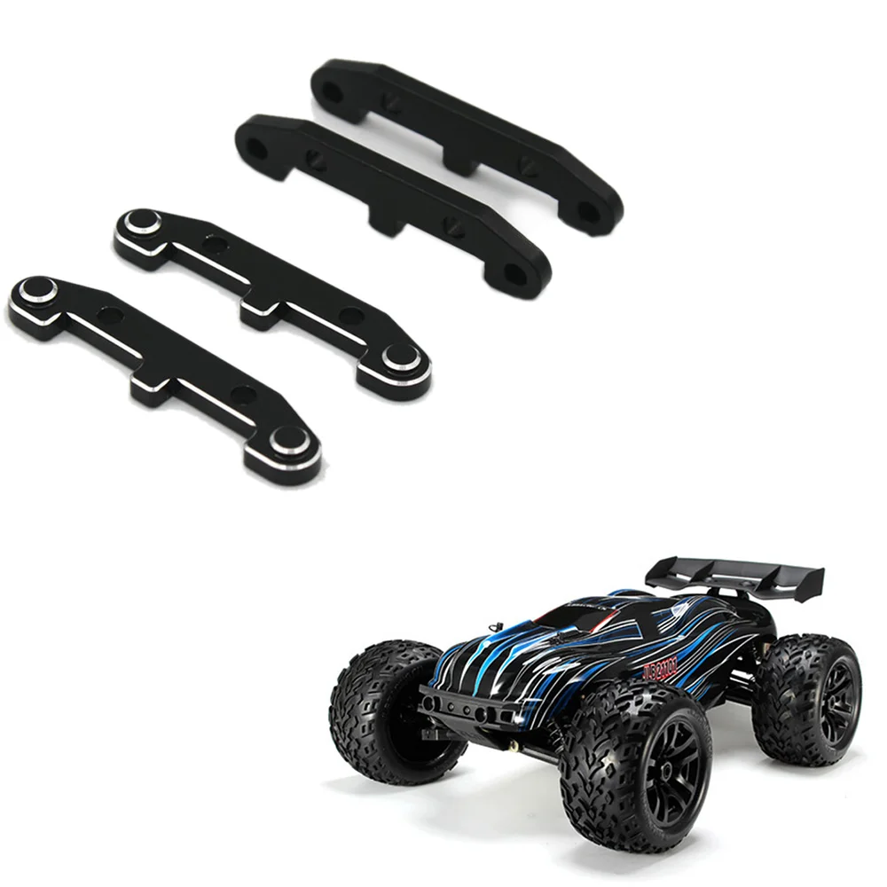 ABUM-4Pcs soporte de brazo de suspensión inferior de Metal EA1005 para JLB Racing CHEETAH 11101 21101 J3 Speed 1/10 RC piezas de mejora de coche