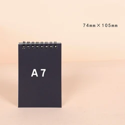 A7 Portable Coil Notebook - Compact Speedwriting Notebook - Mini Color Portable Pocket Diary - Multiple Color Options Available