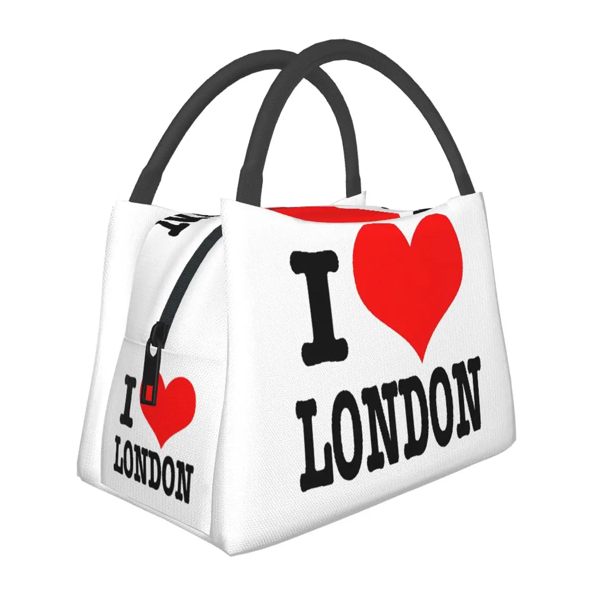 

London UK England Insulated Lunch Bag for School Picnic Storage Food Boxes Portable Container Cooler Thermal Lunch Box Tote