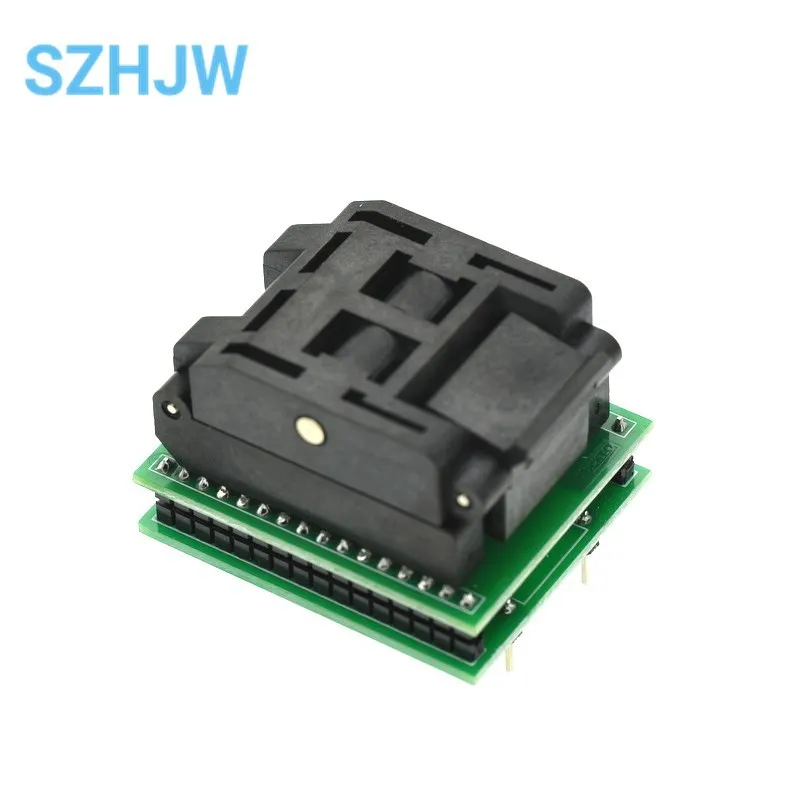 TQFP32 QFP32 TO DIP32 IC Programmer Adapter Chip Test Socket Burning Seat Integrated Circuits