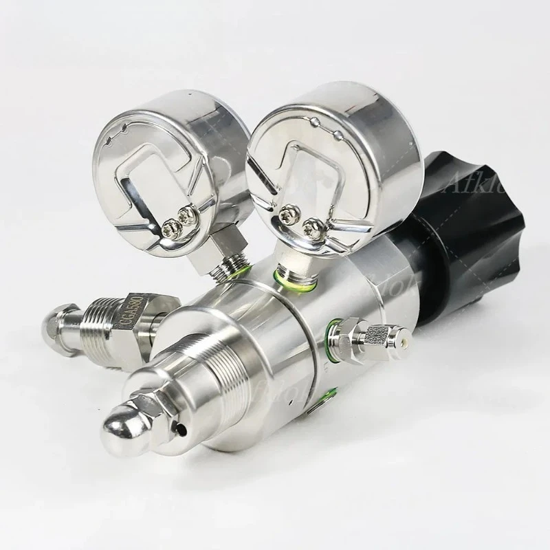 

Dual-Stage High-Pressure Stainless Steel 316L Gas Regulator for Industrial Welding