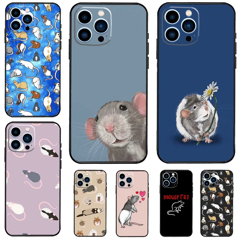 Mouse Rat Case For Samsung Galaxy A32 A52 A12 A16 A26 A36 A56 A15 A35 A55 A34 A54 A13 A33 A53 A17 A57