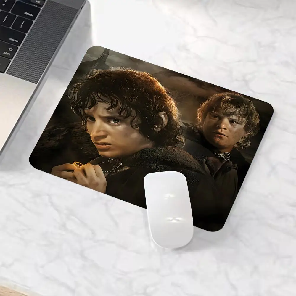 T-The L-Lords of R-Rings Mouse Pad PC Computer Mouse Laptop Mice Mousepad Writing Desk Mats Office Accessories 21x26 25x30 CM