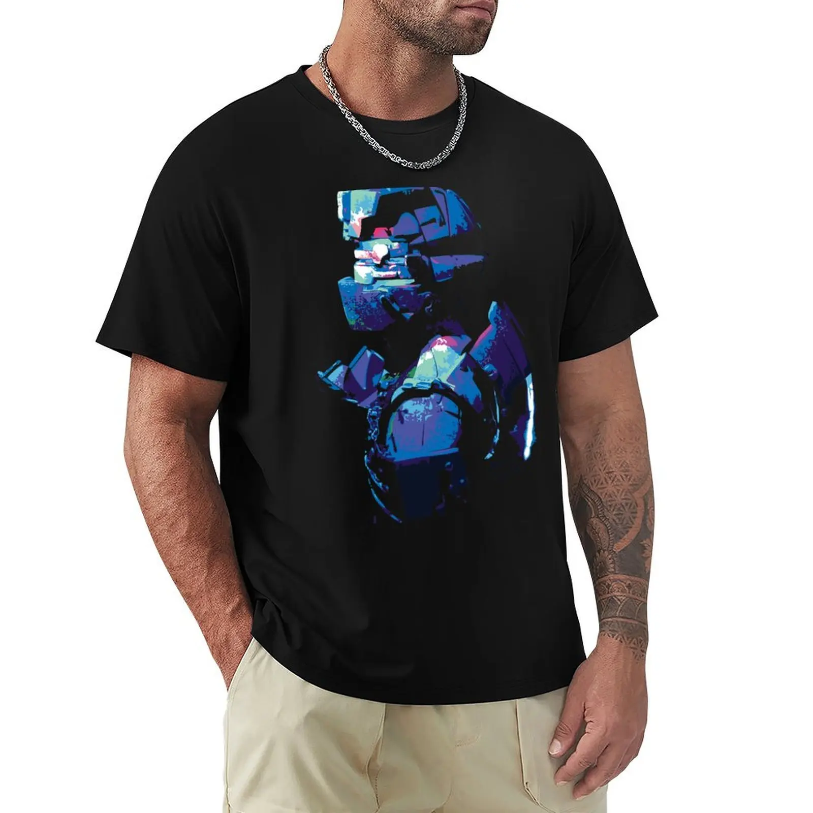 

Splatter Isaac T-Shirt summer tops football t shirt aesthetic clothes mens graphic t-shirts big and tall
