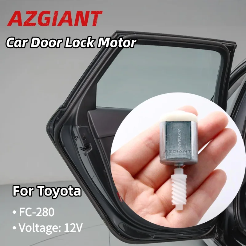 

AZGIANT FC-280 Car Door Lock Actuator Motor Low Noise Central Locking Motor For 2012-2014 Toyota NAV1 Car Accessory
