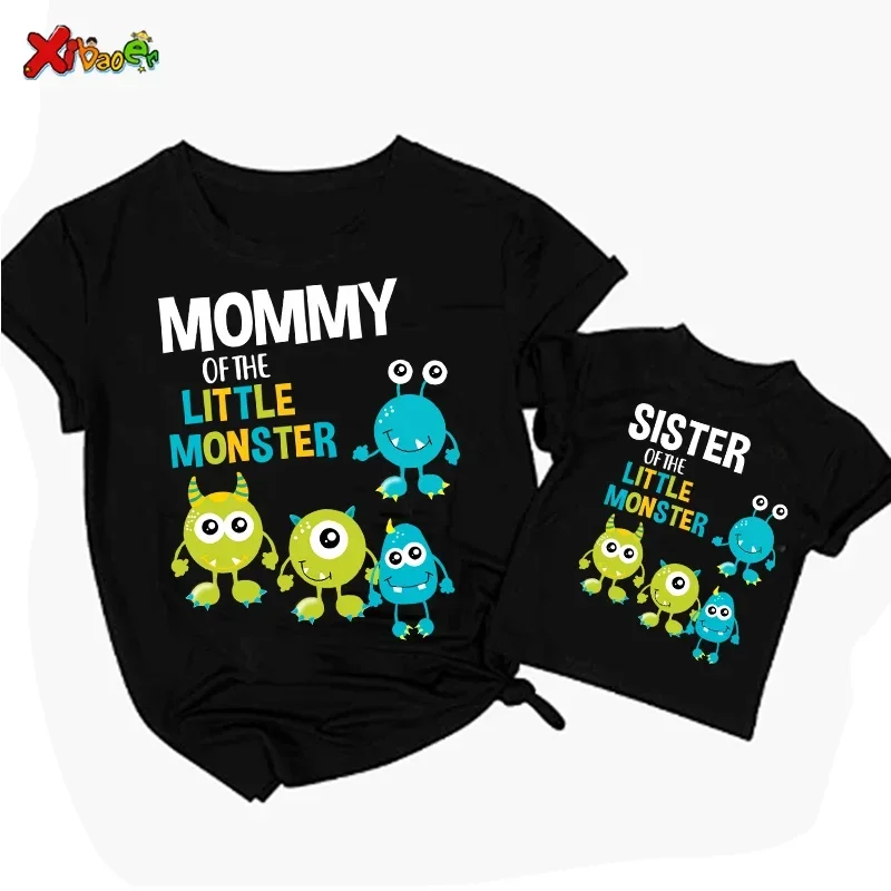 

Birthday Tshirt for Boy Family Matching Cartoon Elf Clothes Kids Boy Shirt 2st 1st 3 Year Party Girl Clothing Outfit Custom Name