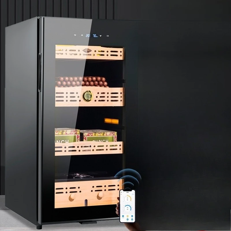 New constant temperature and humidity cigar cabinet compressor cigar moisturizing cabinet mini waking cigar cabinet household