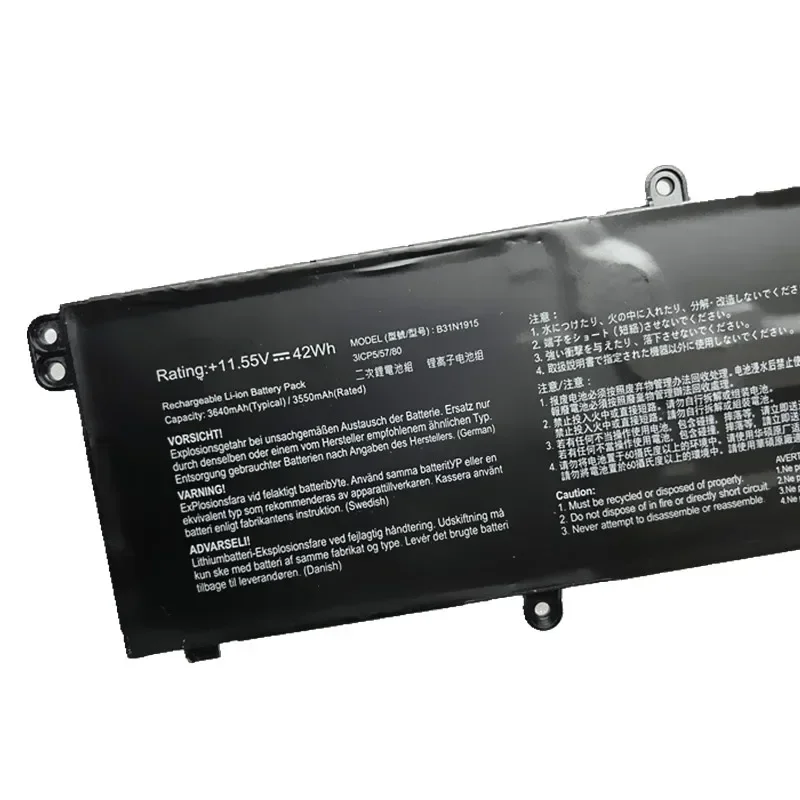 Imagem -05 - Bateria do Portátil B31n1915 para Asus Zenbook b1 Px455ceae Px455cece Px555cda Br1100fka 0b20003760000 11.55v