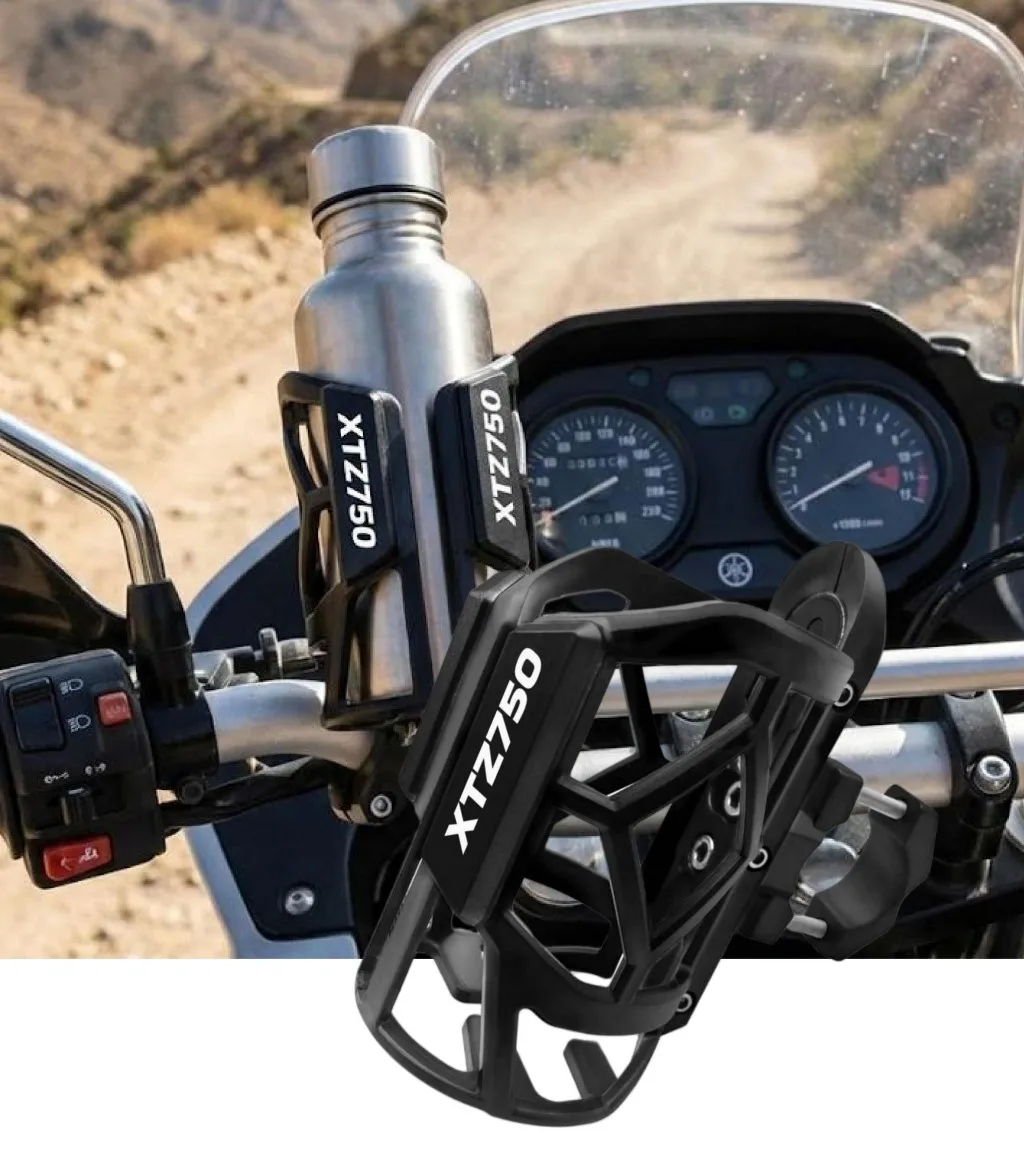 حامل أكواب الماء للدراجات النارية لياماها XTZ750 XTZ 750 سوبر تينيري عالي الجودة حامل أكواب الماء على الموضة للدراجات النارية