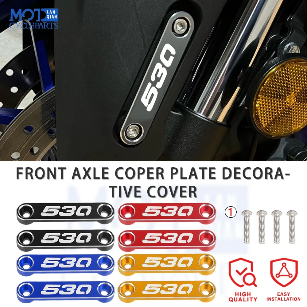 

For Yamaha T-MAX TMAX 530 TMAX530 SX/DX 2015 2016 2017 2018 2019 Motorcycle Accessories Front Axle Coper Plate Decorative Cover