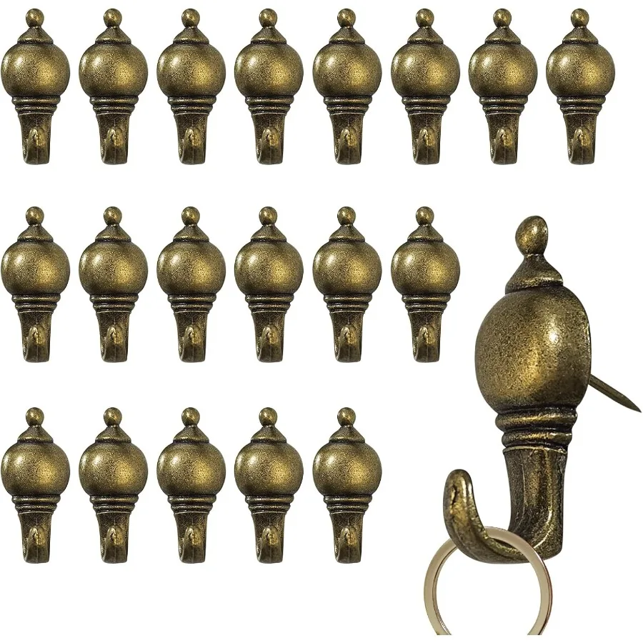 20 Pcs Zi Alloy Pus…