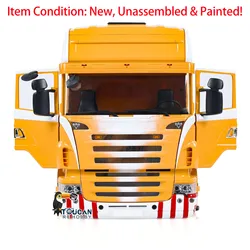 1/14 R620 Plastic Cabin RC Car Shell High-roof Painted Kits for 6x6 6x4 Remote Control Tractor Truck DIY Model RC Toy THZH1805