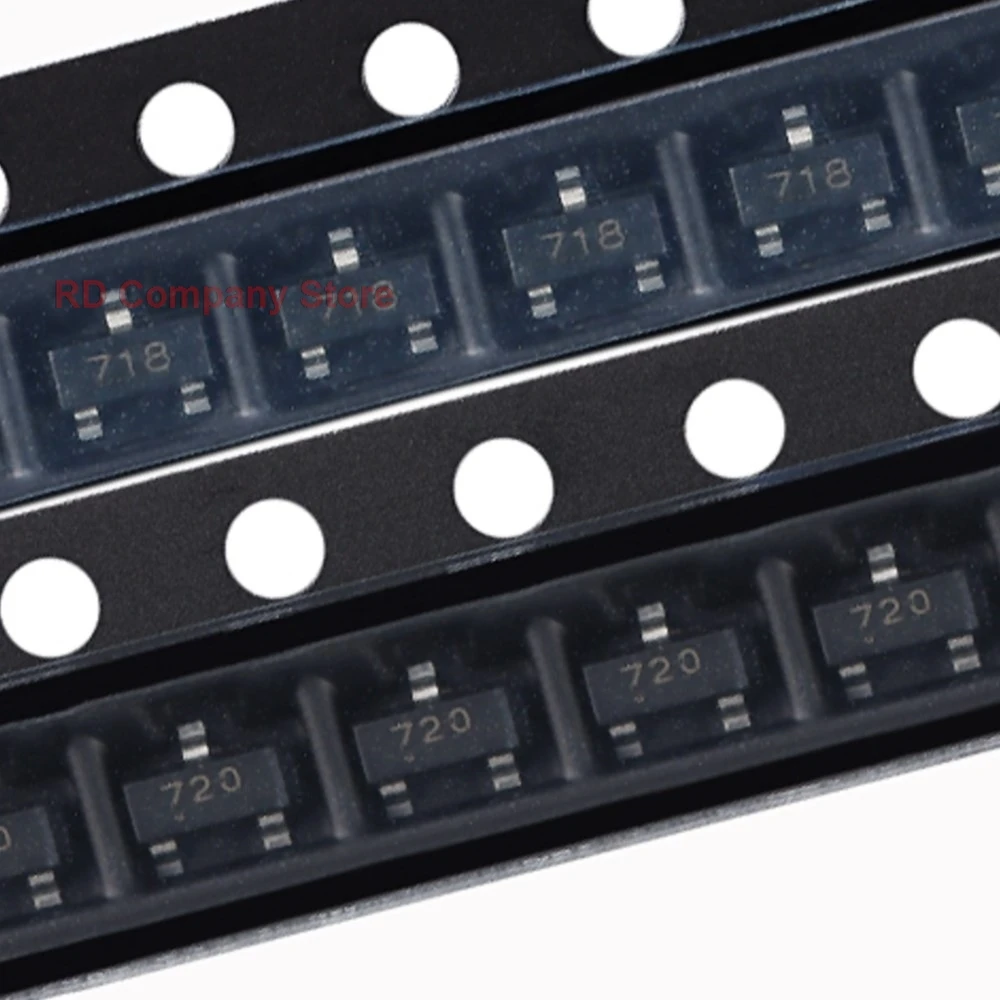 100pcs SOT-23 Power Transistor FMMT458 FMMT491 FMMT493 FMMT558 FMMT591 FMMT593 FMMT617 FMMT618 FMMT619 FMMT717 FMMT718 FMMT720