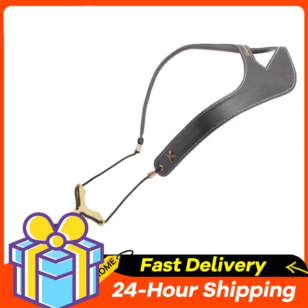 

Мягкий регулируемый по длине плечевой ремень для саксофона, двойной плечевой ремень, аксессуары для музыкальных инструментов