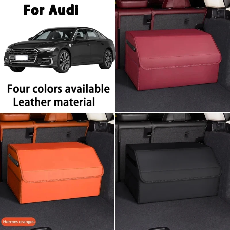

Подходит для автомобильных ящиков для хранения в багажнике Audi A4 A6L A4L A3 A5 Q3 Q5L Q7, автомобильных ящиков для хранения