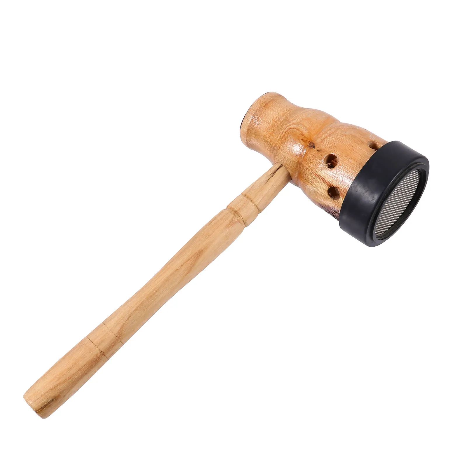 1Pcs Wooden Moxibustion Box Portable Handheld Moxibustion Can Detachable Moxa Stick Holder Heat Insulation Moxa Massage Tool