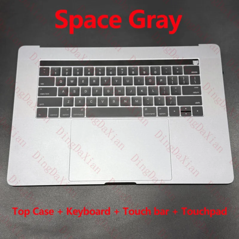 

LL US Keyboard With Touch Bar For Apple Macbook Pro 15" A1707 Top Case 2016 2017