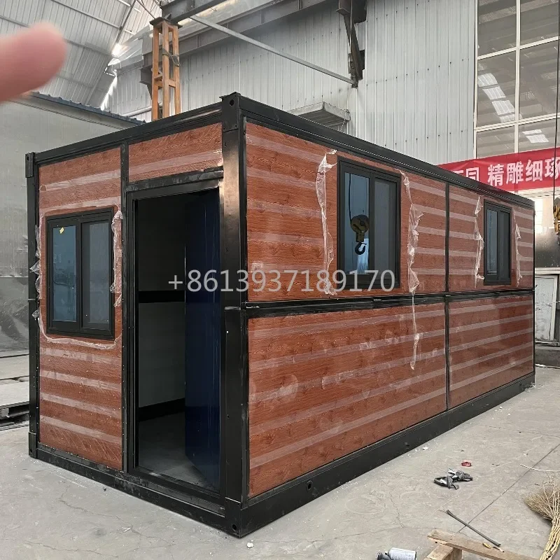 Foldable Portable Container House Small Size Modular Design Ideal for Temporary Living Private Customization