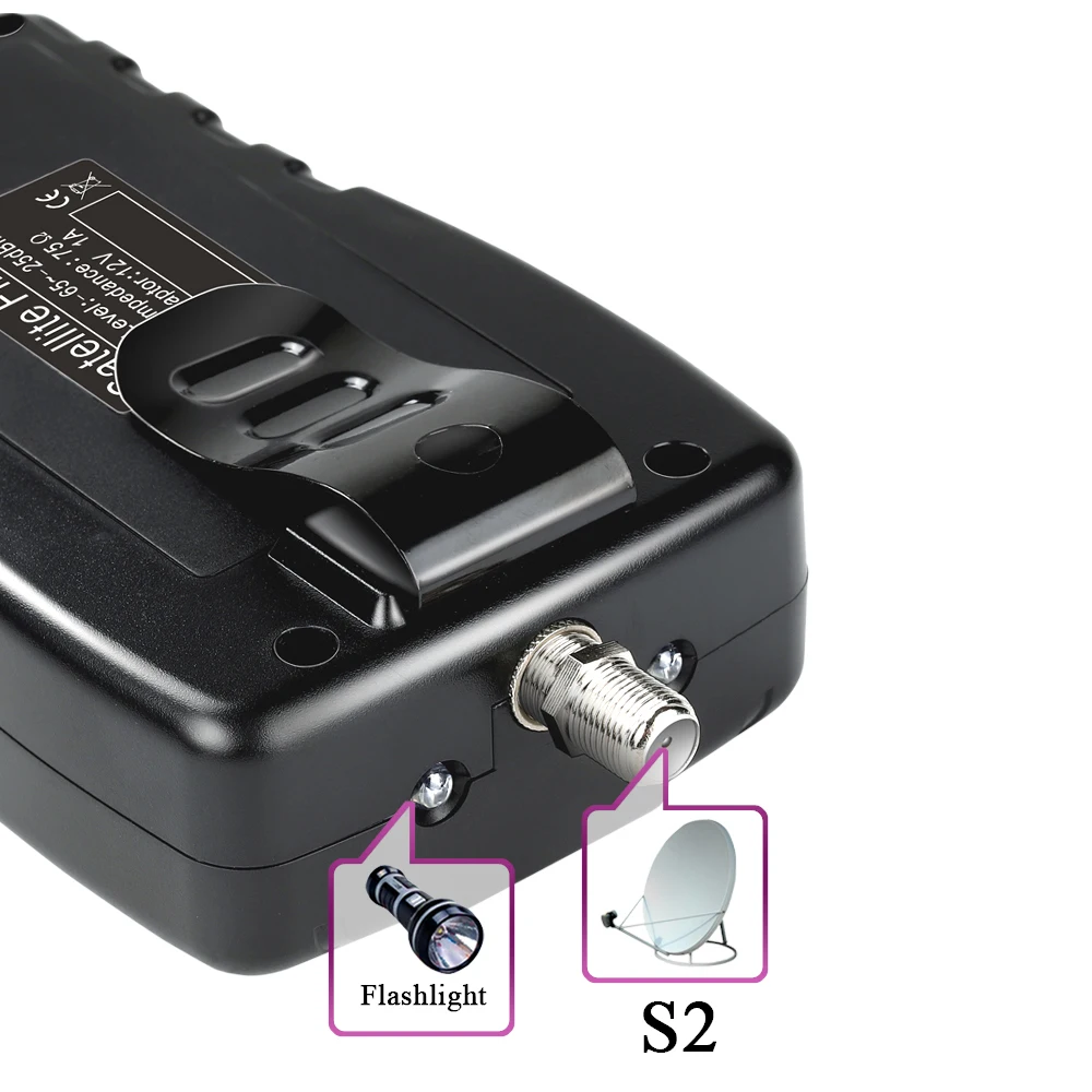 findsat VF-8900 DVB-S2 Satellite Finder MPEG4 Sat Finder Meter 2.4 inch LCD HD Digital Satfinder vs gtmedia v8 finder ws-6933