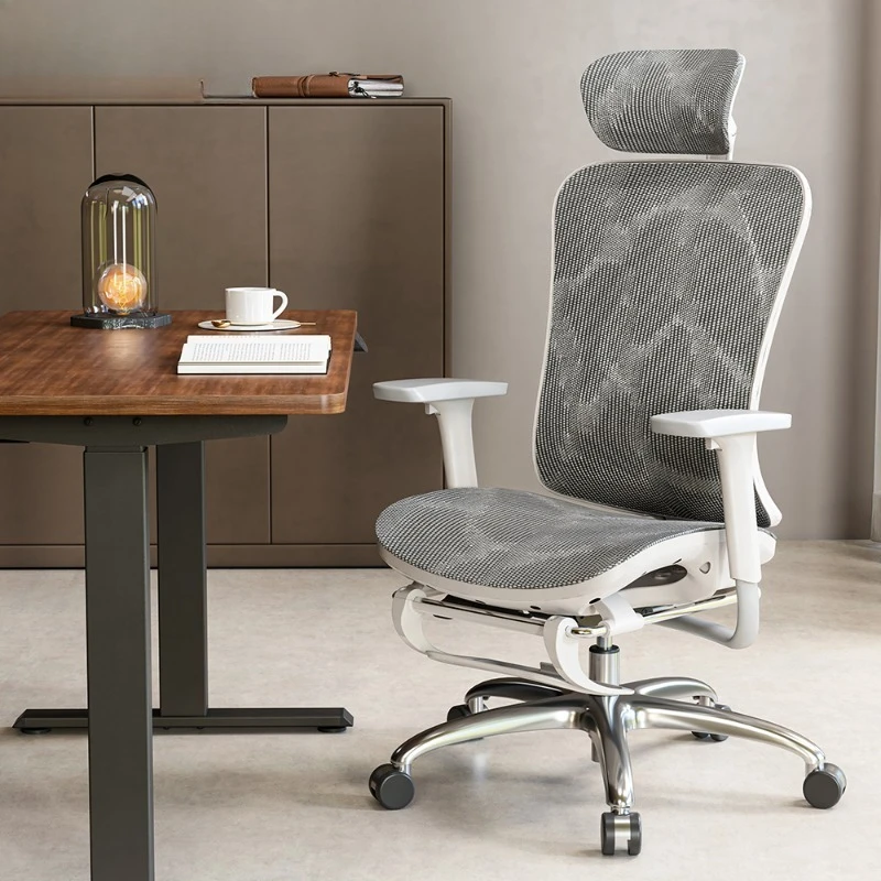 Adjustable Rotating Mesh Ergonomic Office Furniture Executive Chair 4D Armrest Home Office Chair