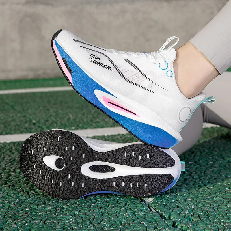 Zapatillas para correr hombre y mujer con placa carbono transpirables - imagen 5