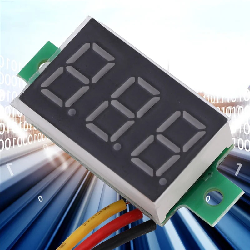 

Портативный мини-цифровой вольтметр безопасный для постоянного напряжения для измерения в промышленных заводских условиях