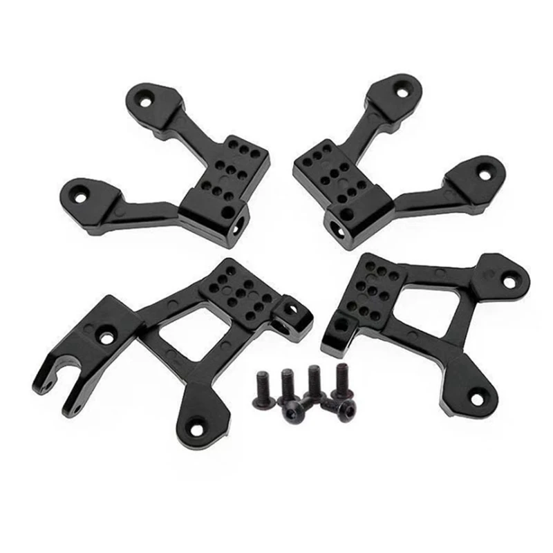 For SCX10 90046 1/10 Simulation Climbing Car Metal Upgrade Fittings Shock-Proof Connecting Seat