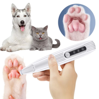 Pet Foot Shaver, Shaver Cat Hair Shaver Trimmer Repair Dog Feet Electric Fader Electric Clipper with Light, Cat Accessories