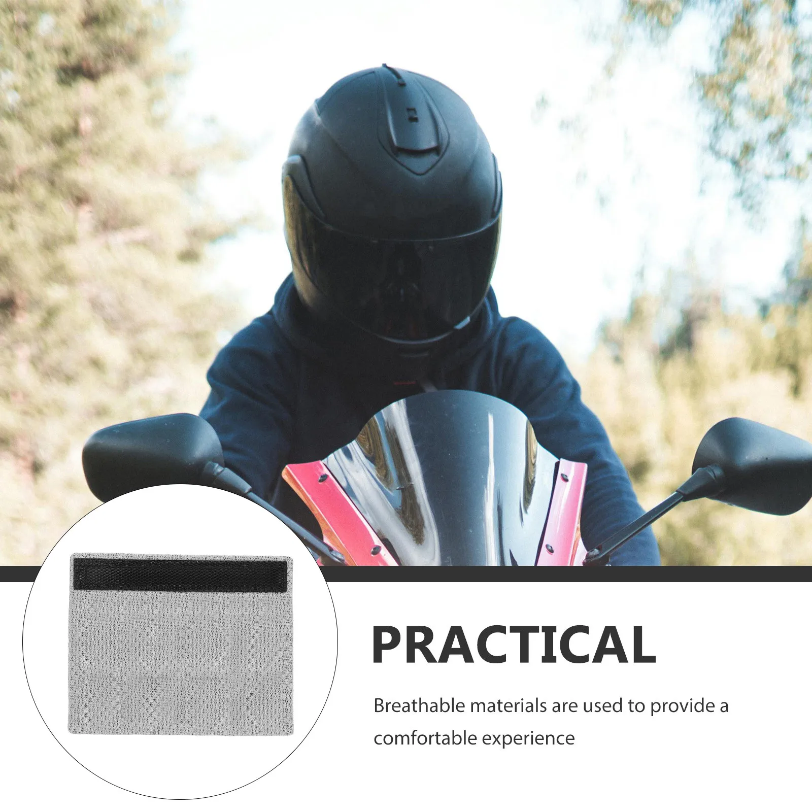

10Pcs Chin Pads Breathable Sponge Cushion Sweat Reduction Comfortable Hard Hat Chin Cushion for Bike Motorcycle Riding