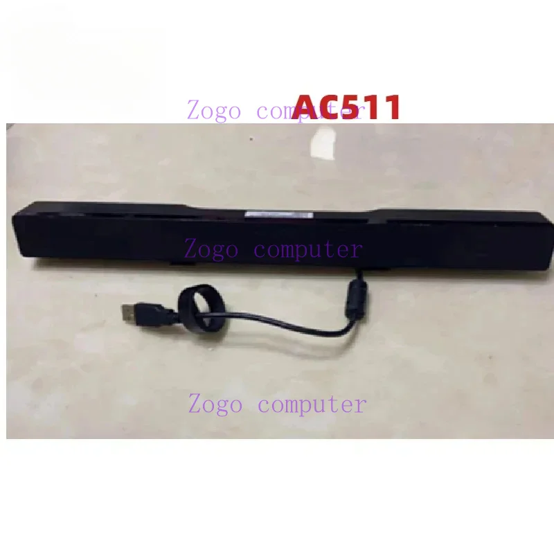 FOR Dell AC511 Multimedia Speaker USB Monitor Sound Bar Black 0MN008 MN008