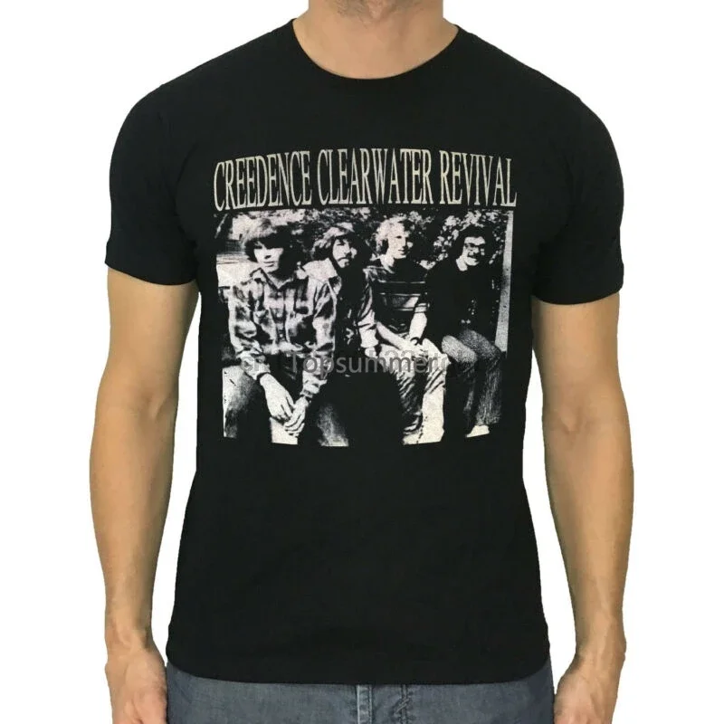 

Creedence Clearwater Revival Ccr T-Shirt 60S 70S Rock Band Retro Men S To 2Xl