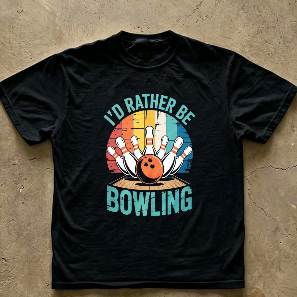 Short Sleeve Bowling Shirt Retro - Camiseta gráfica 