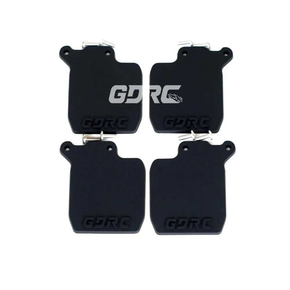 RC Black Soft Mold Mud Flap Fender Mod Upgrade Accessory 1/8 RC Crawler for MJX H8H customizable size Spare Replacement Part