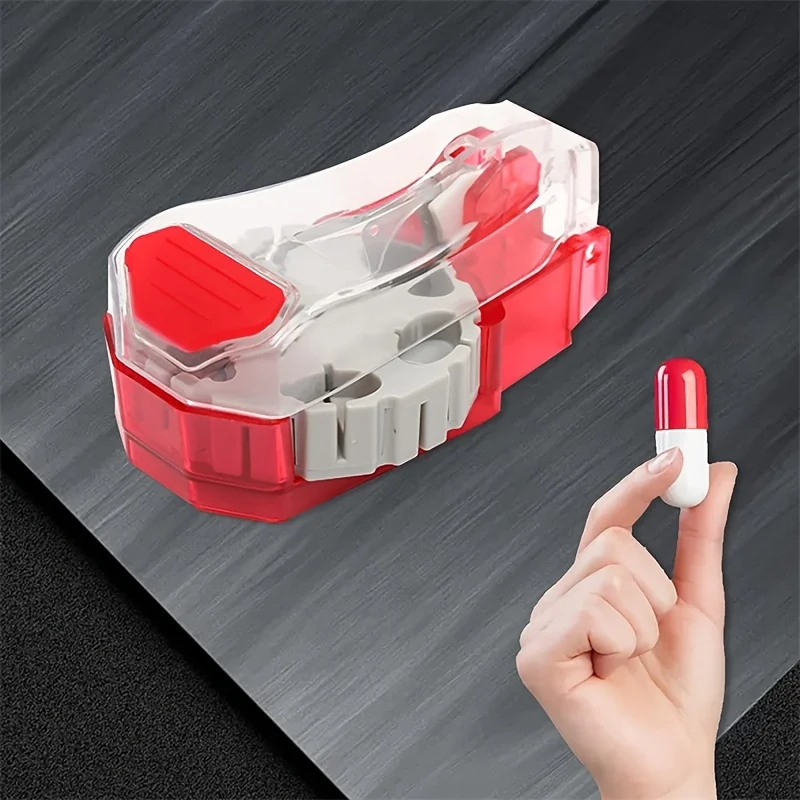 1PCS Pill Tablet Cutter Splitter for Small or Large Pills Cutter, Cut in a Half Pill Splitter Cuts up to 14 Different Shaped