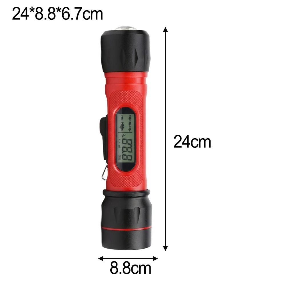 

Wireless Ice Fishing Fish Finder for Winter Use with For Echo Sounder Sonar Fish Detection and Dual Color Fish Attractor