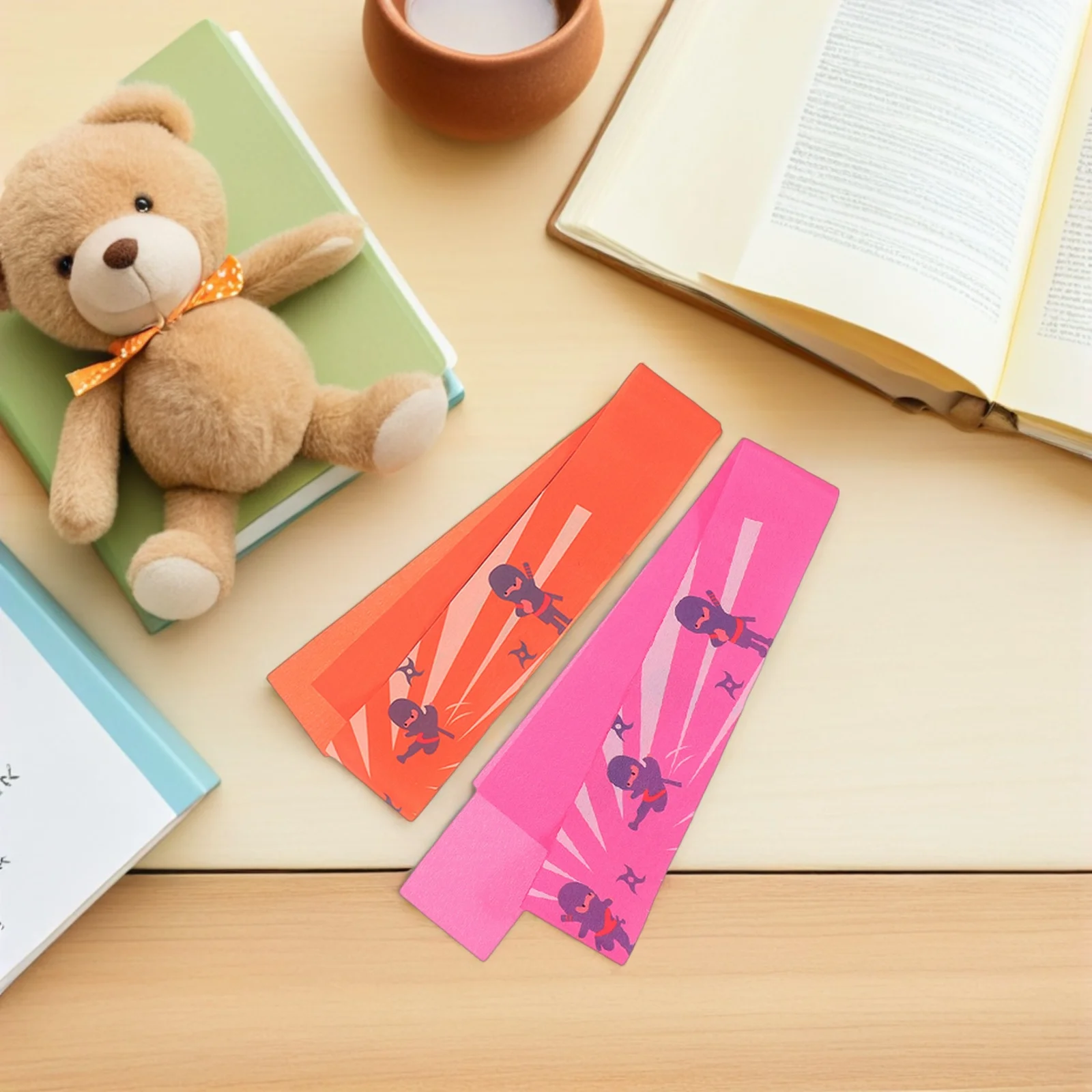 

4Pcs Karate Headband Set for Ninja Headbands Bright Colors for Training Birthday Party Favors Taekwondo Gear