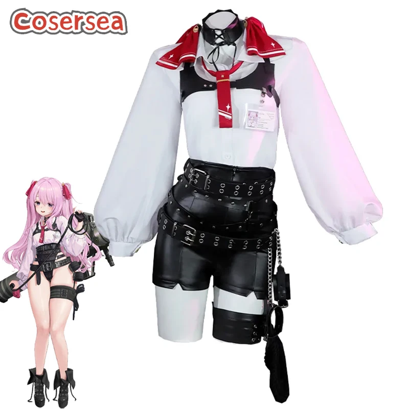 

Cosersea Yuni Cosplay Costume Nikke The Goddess Of Victory Yuni Sexy Women Uniform Halloween Role Play Party Outfit Fullset Suit