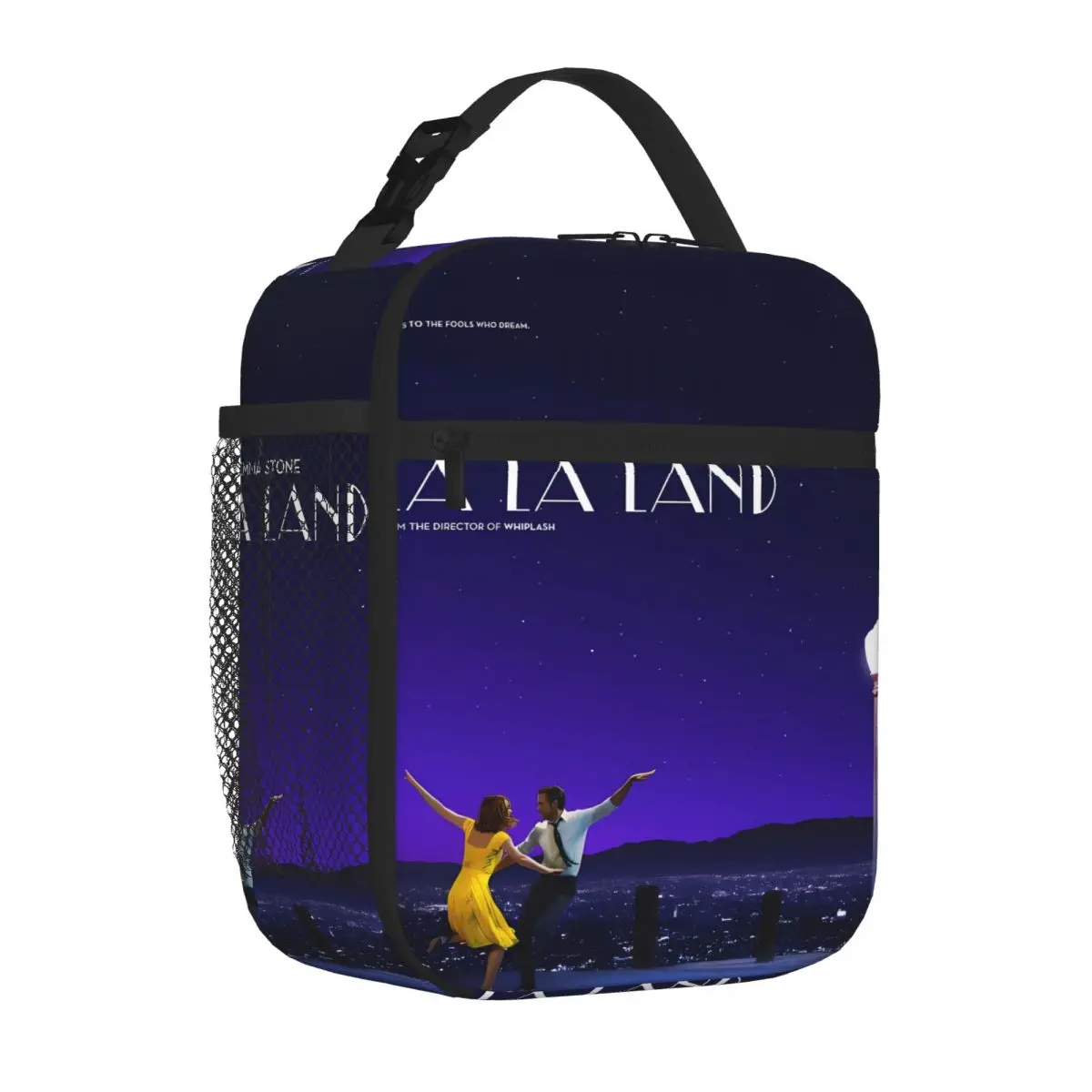 Hot Sale La La La Land Poster Boho Bento Bag Errand Run Picnic Lunch Bag