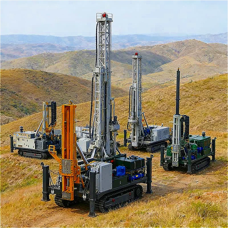 High Quality Diamond Wireline Core Drilling Rig Full Hydraulic Crawler Mounted for Mining Exploration 500m Depth Customized Sale
