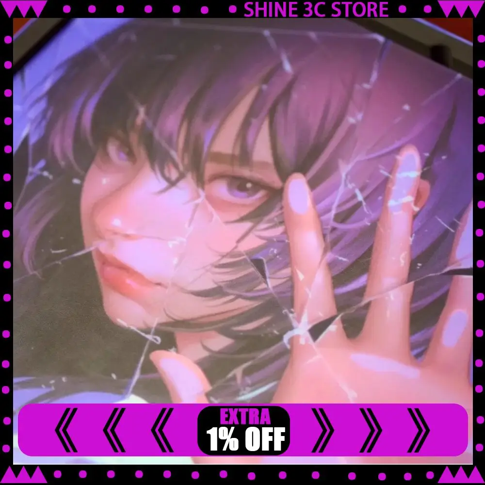 

Реплика стеклянного коврика для мыши KANAMI SAI Канами The SAI II Gaming MousePad Smooth 490*430, настольный коврик Duplicate Edition, стеклянный коврик для fps