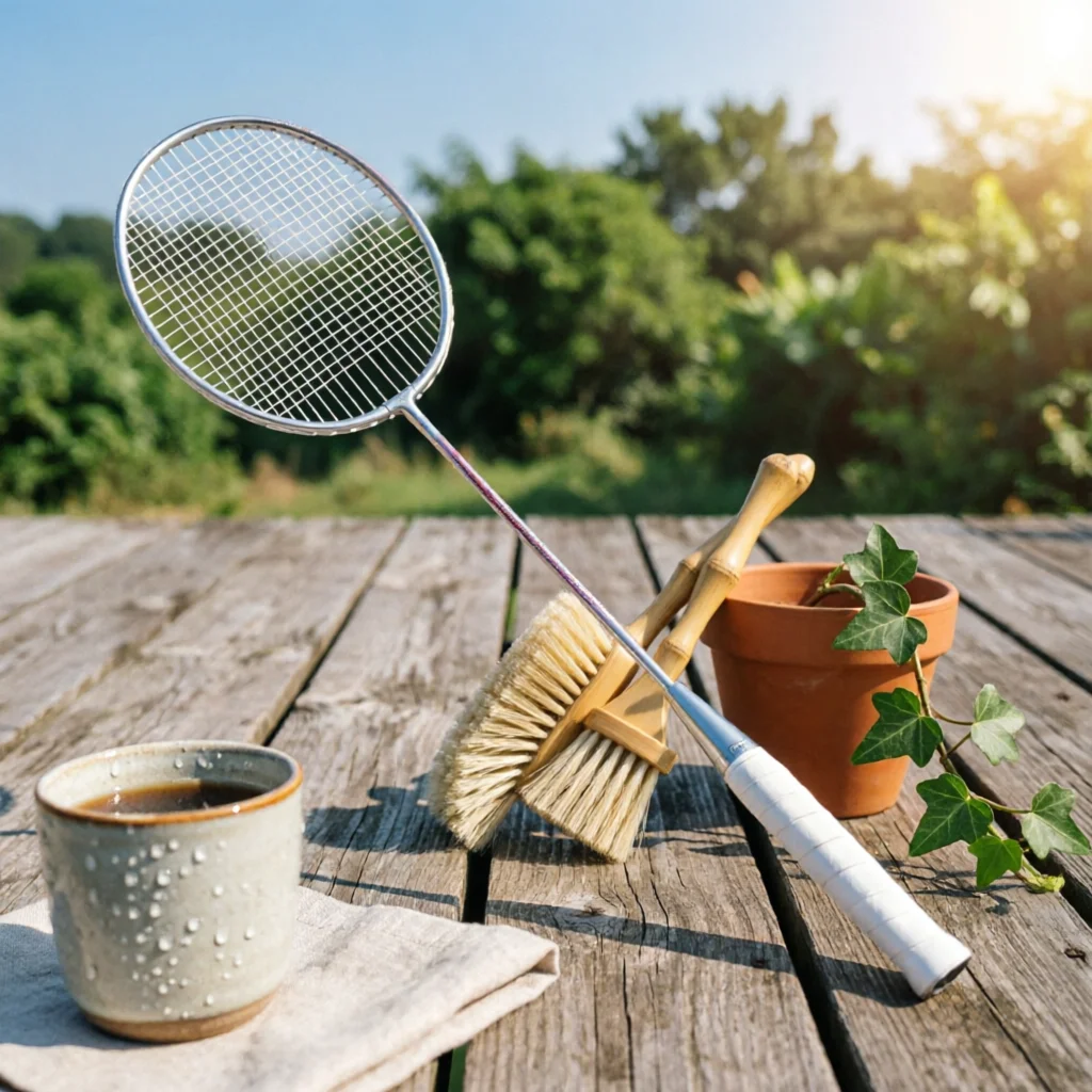 Raquette d'entraînement de badminton lestée, raquette d'entraînement de swing de badminton avec poignée moletée, équipement sportif résistant à la rouille