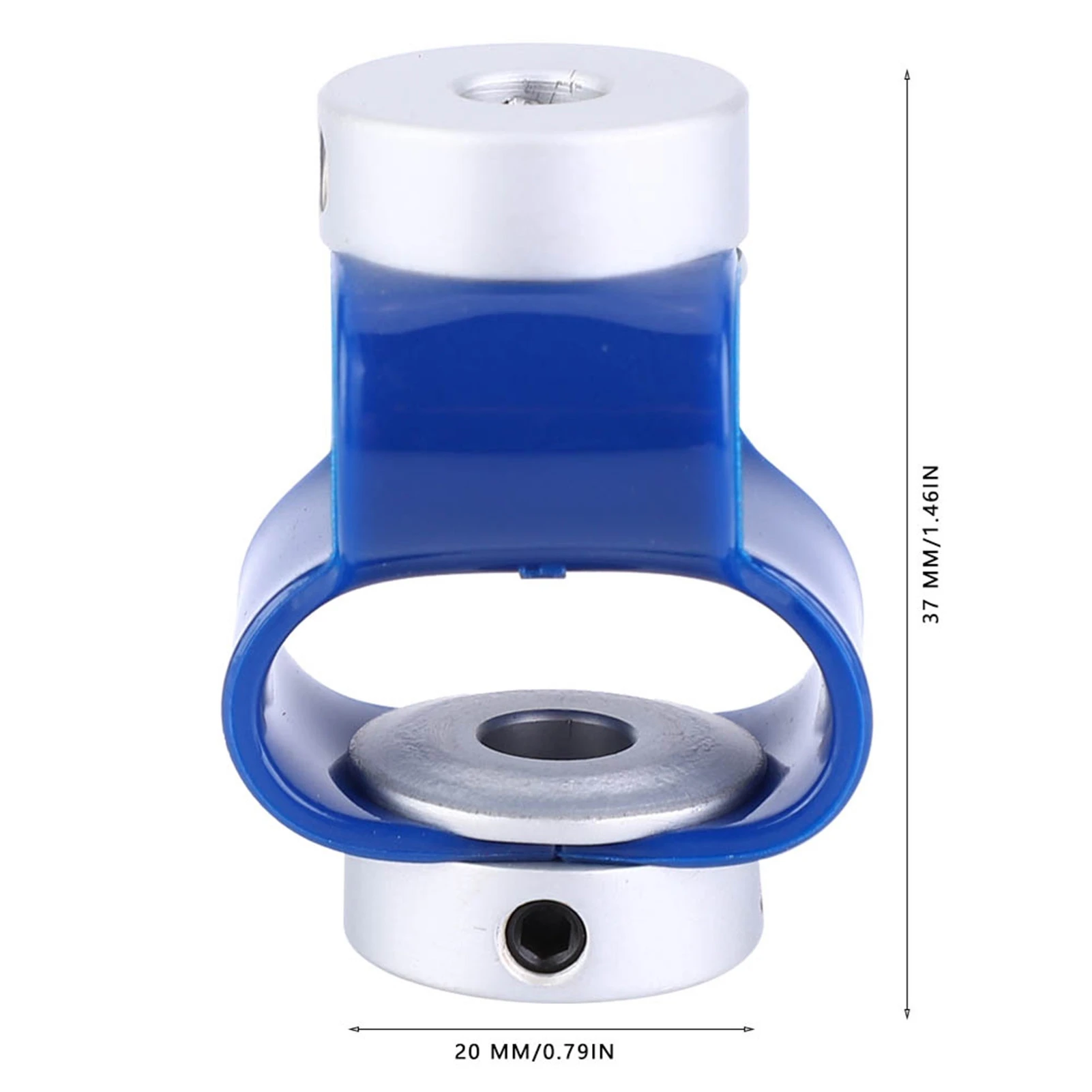 Acoplamento de eixo elástico e flexível de fibra de vidro de 8 fontes para codificador