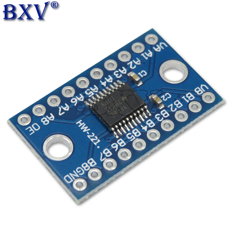 8-channel TXS1008E Logic Level Converter Module Board Bidirectional High-speed Full-duplex Shifter 3.3V 5V Arduino Raspberry Pi